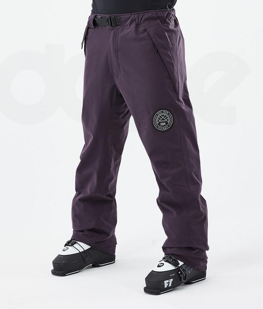 Pantalones De Esquí Dope Blizzard Hombre Verde Menta Moradas | ESHK2622