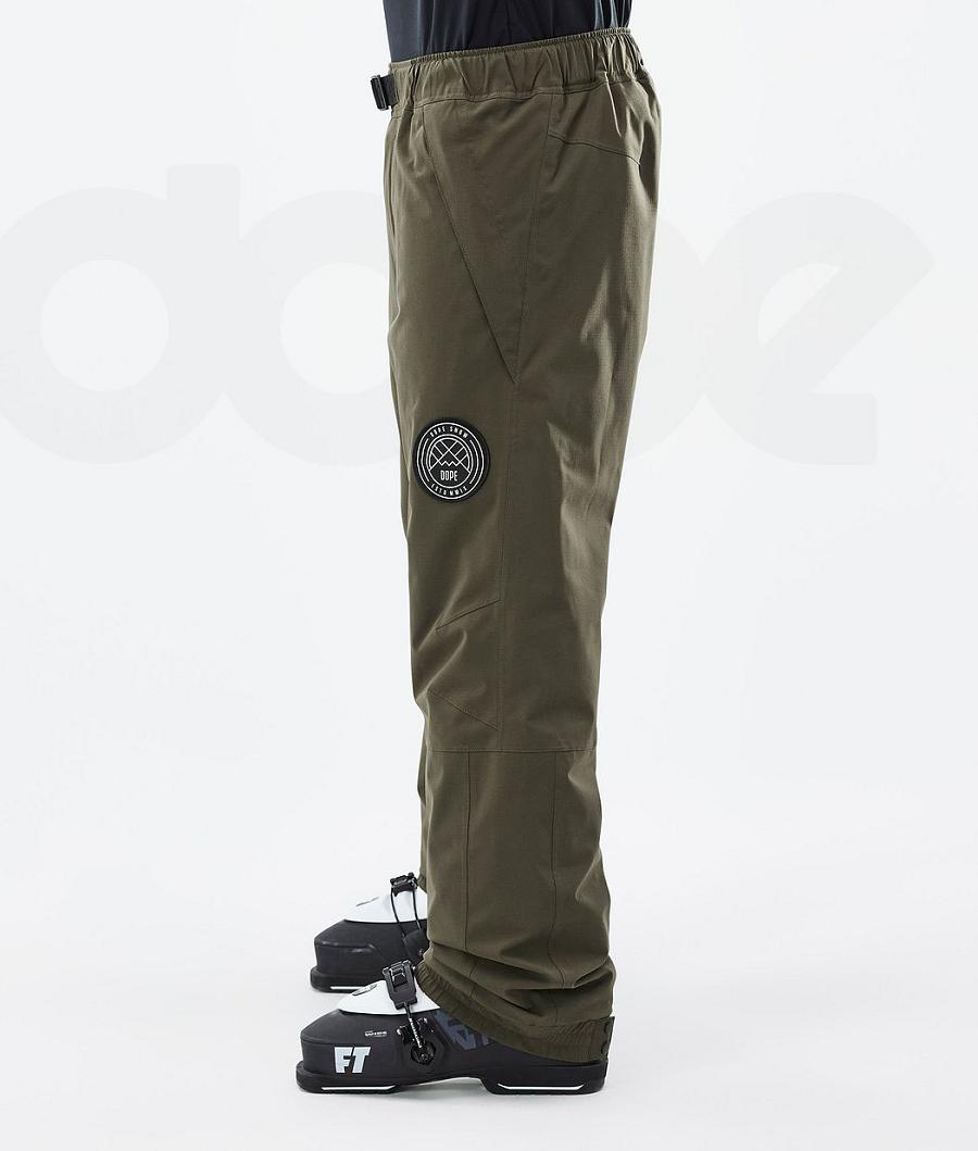 Pantalones De Esquí Dope Blizzard Hombre Verde Oliva Verde | ESJJ2621