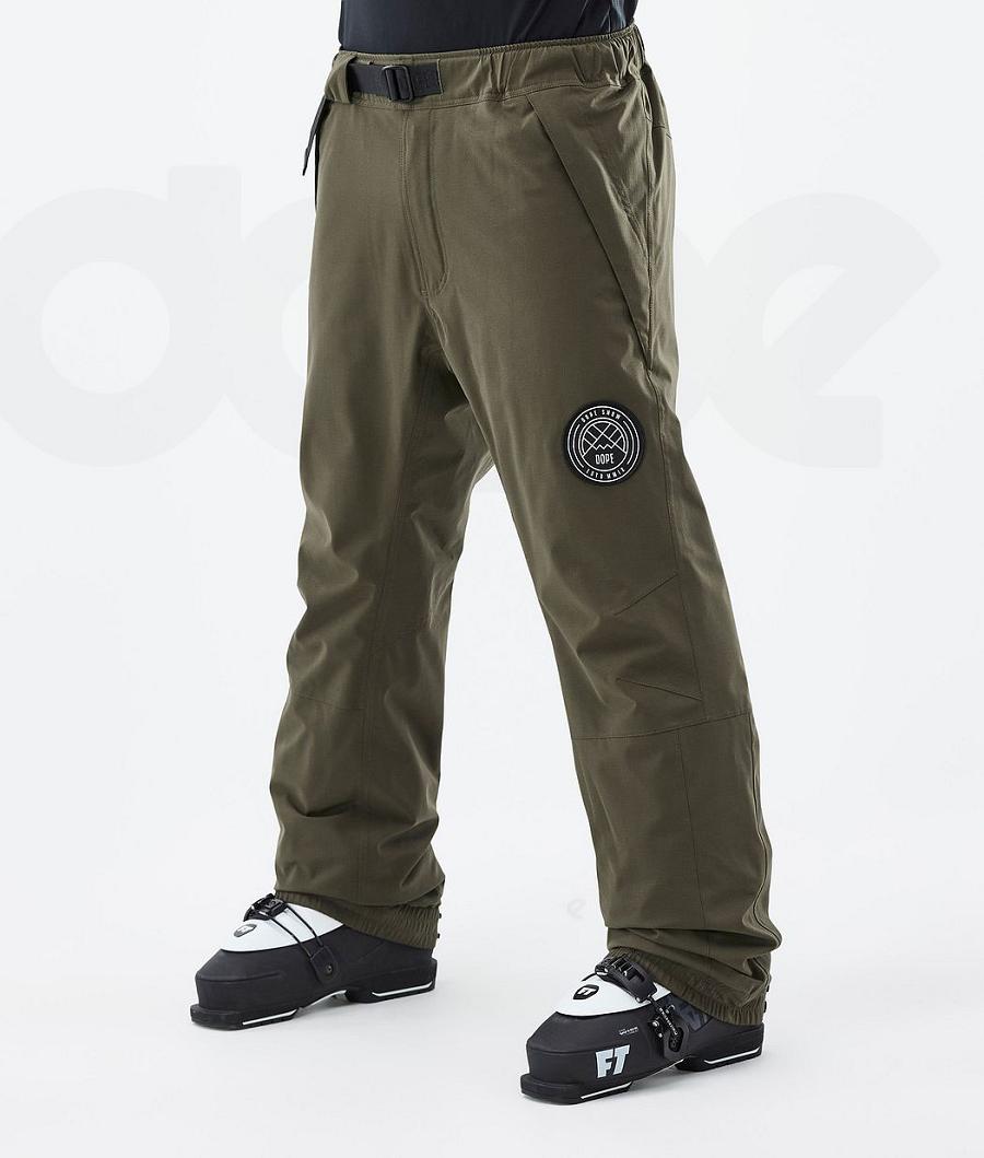 Pantalones De Esquí Dope Blizzard Hombre Verde Oliva Verde | ESJJ2621