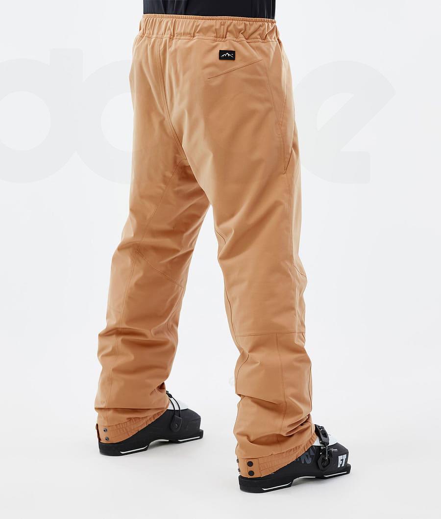 Pantalones De Esquí Dope Blizzard Hombre Kaki Amarillo | ESXF2617