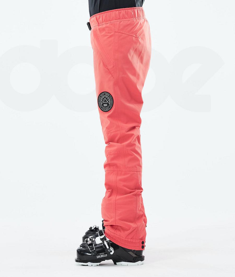 Pantalones De Esquí Dope Blizzard W 2021 Mujer Rojas | ESSO3310