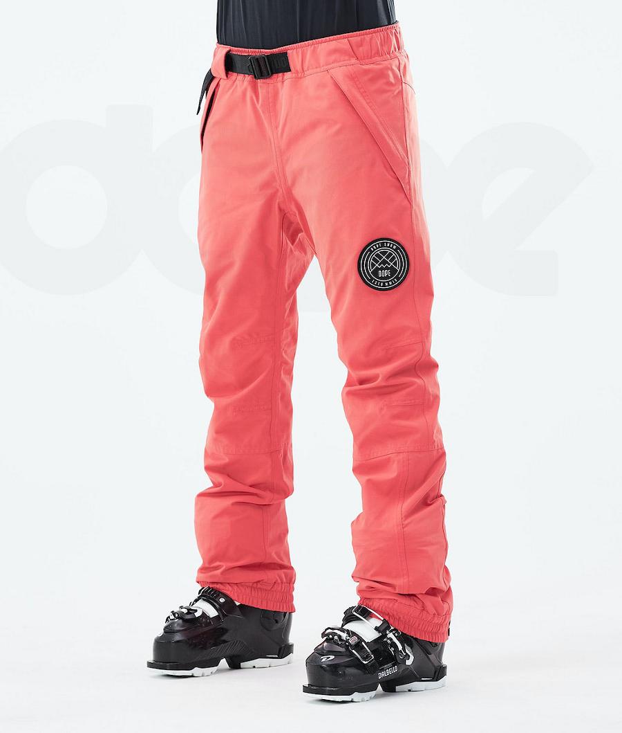 Pantalones De Esquí Dope Blizzard W 2021 Mujer Rojas | ESSO3310