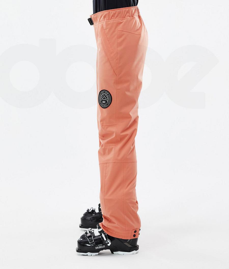 Pantalones De Esquí Dope Blizzard W Mujer Naranjas | ESZG3302