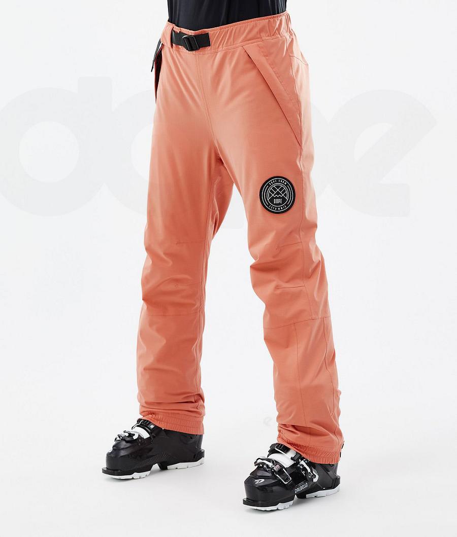 Pantalones De Esquí Dope Blizzard W Mujer Naranjas | ESZG3302