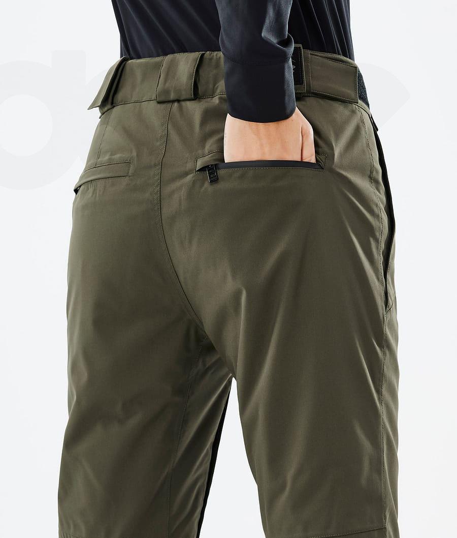 Pantalones De Esquí Dope Con W Mujer Verde Oliva Verde | ESQZ3321