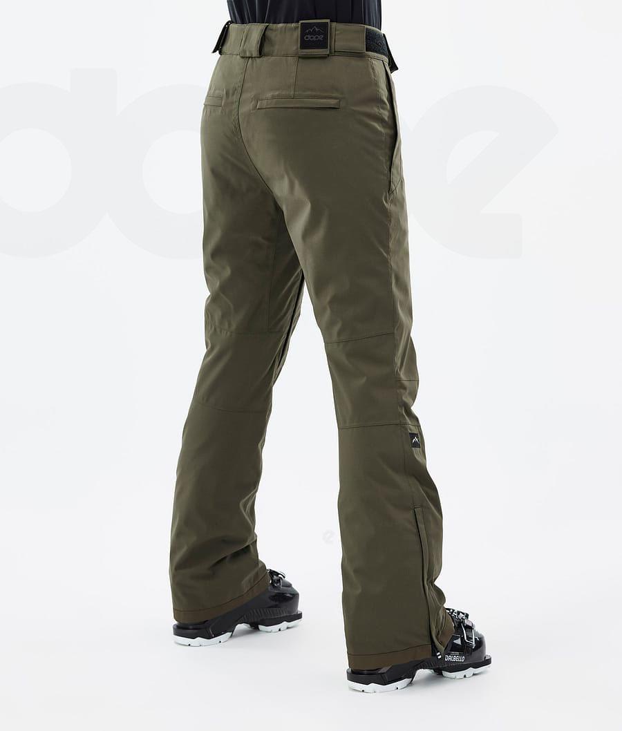 Pantalones De Esquí Dope Con W Mujer Verde Oliva Verde | ESQZ3321