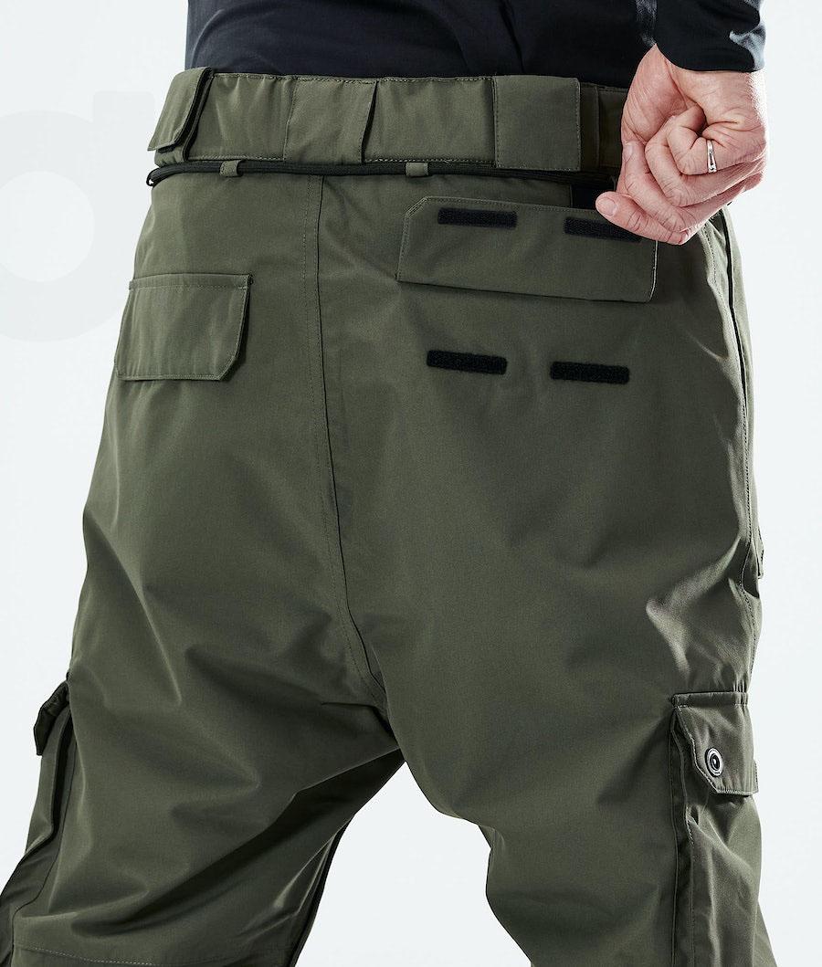 Pantalones De Esquí Dope Iconic 2021 Hombre Verde Oliva Verde | ESUT2650