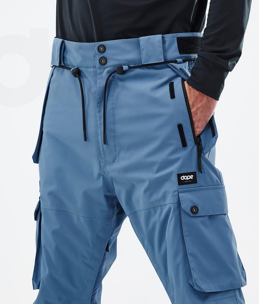 Pantalones De Esquí Dope Iconic Hombre Azules Gris | ESWY2637