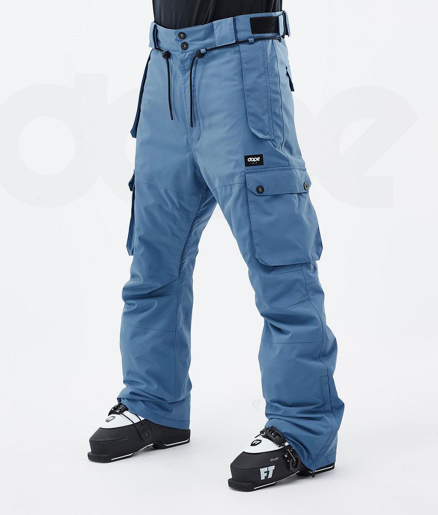 Pantalones De Esquí Dope Iconic Hombre Azules Gris | ESWY2637