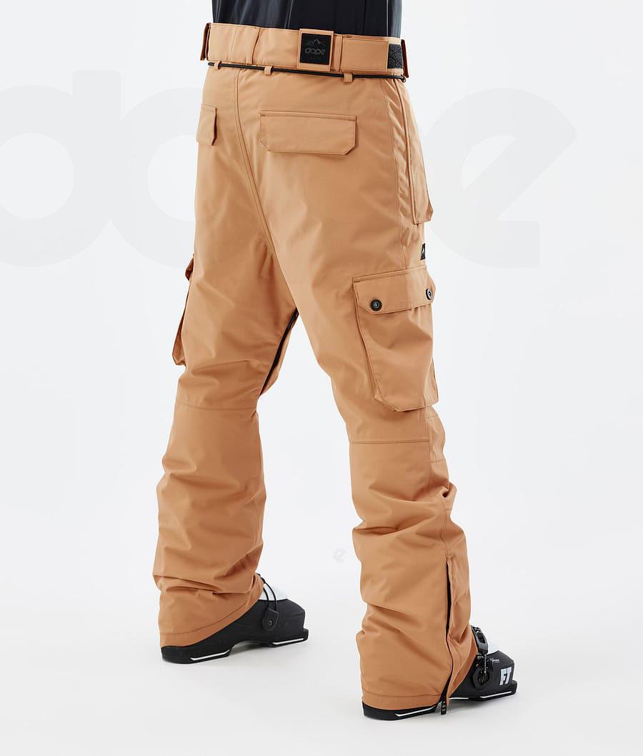 Pantalones De Esquí Dope Iconic Hombre Kaki Amarillo | ESEX2636