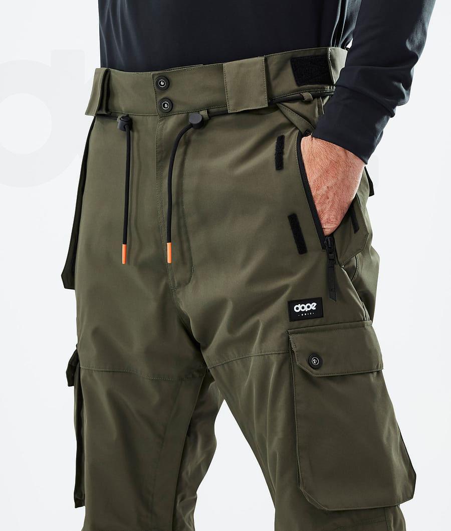 Pantalones De Esquí Dope Iconic Hombre Verde Oliva | ESNB2640