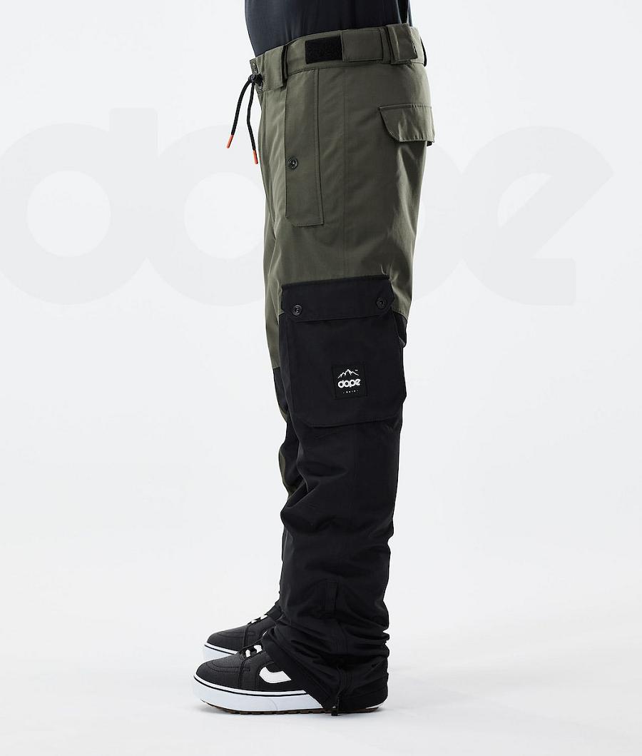 Pantalones Snowboard Dope Adept 2021 Hombre Verde Oliva Verde Negras | ESXF2539