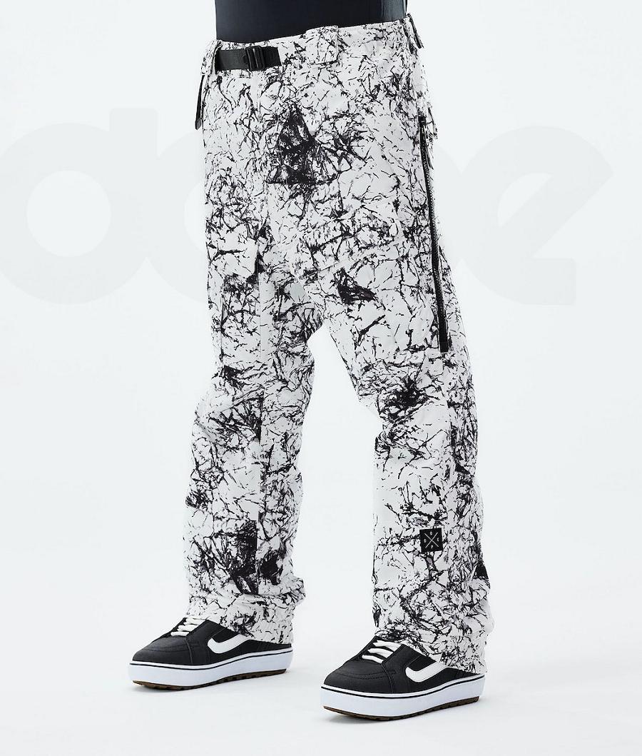 Pantalones Snowboard Dope Antek 2021 Hombre Blancas Negras | ESAP2549