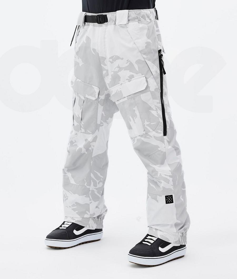 Pantalones Snowboard Dope Antek Hombre Gris Camuflaje | ESGL2545