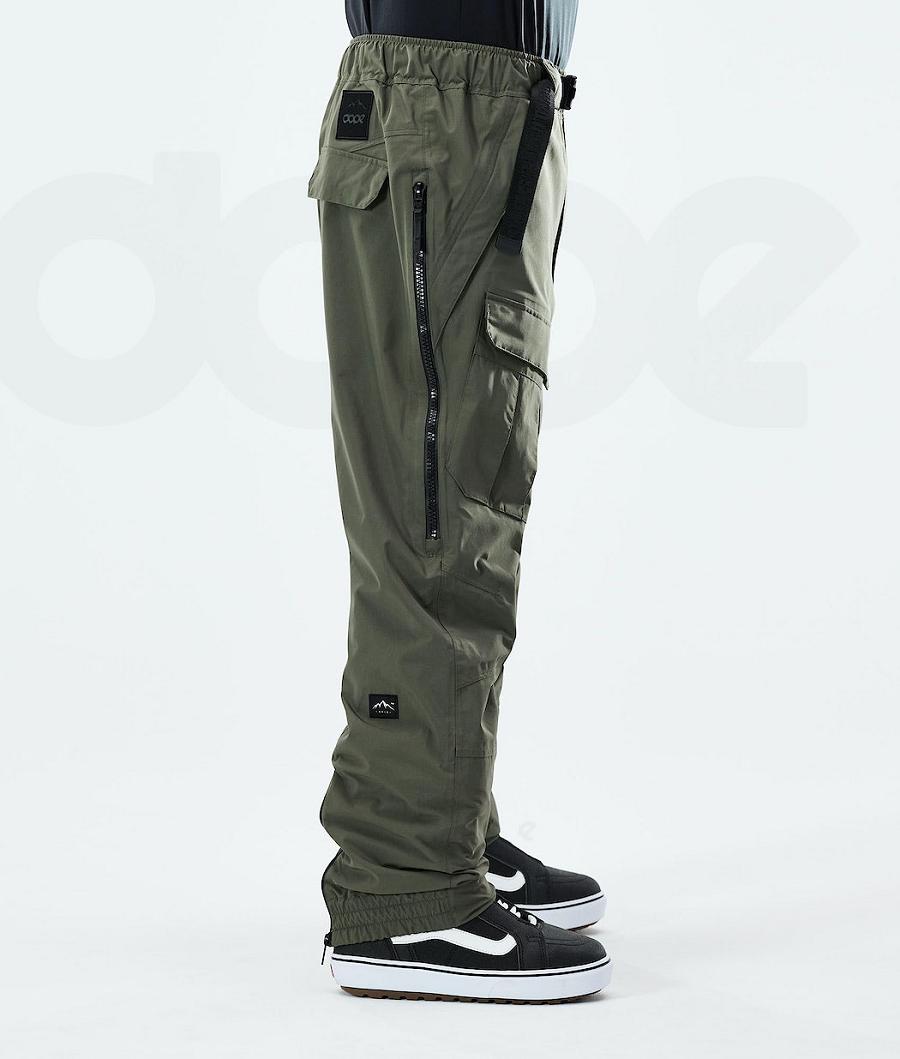 Pantalones Snowboard Dope Antek Hombre Verde Oliva Verde | ESZG2540