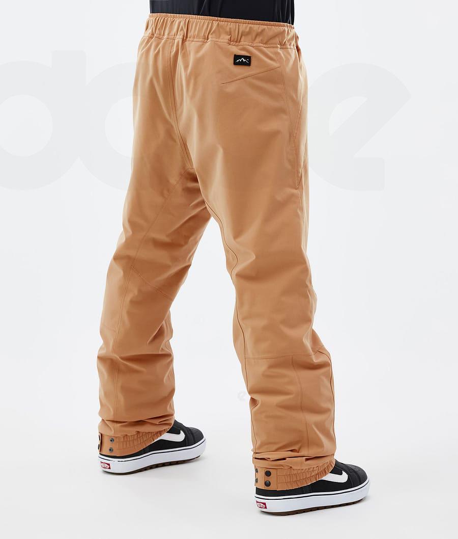 Pantalones Snowboard Dope Blizzard Hombre Kaki Amarillo | ESEX2557