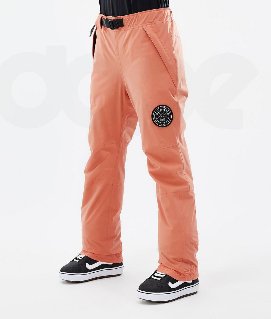 Pantalones Snowboard Dope Blizzard W Mujer Naranjas | ESAP3240