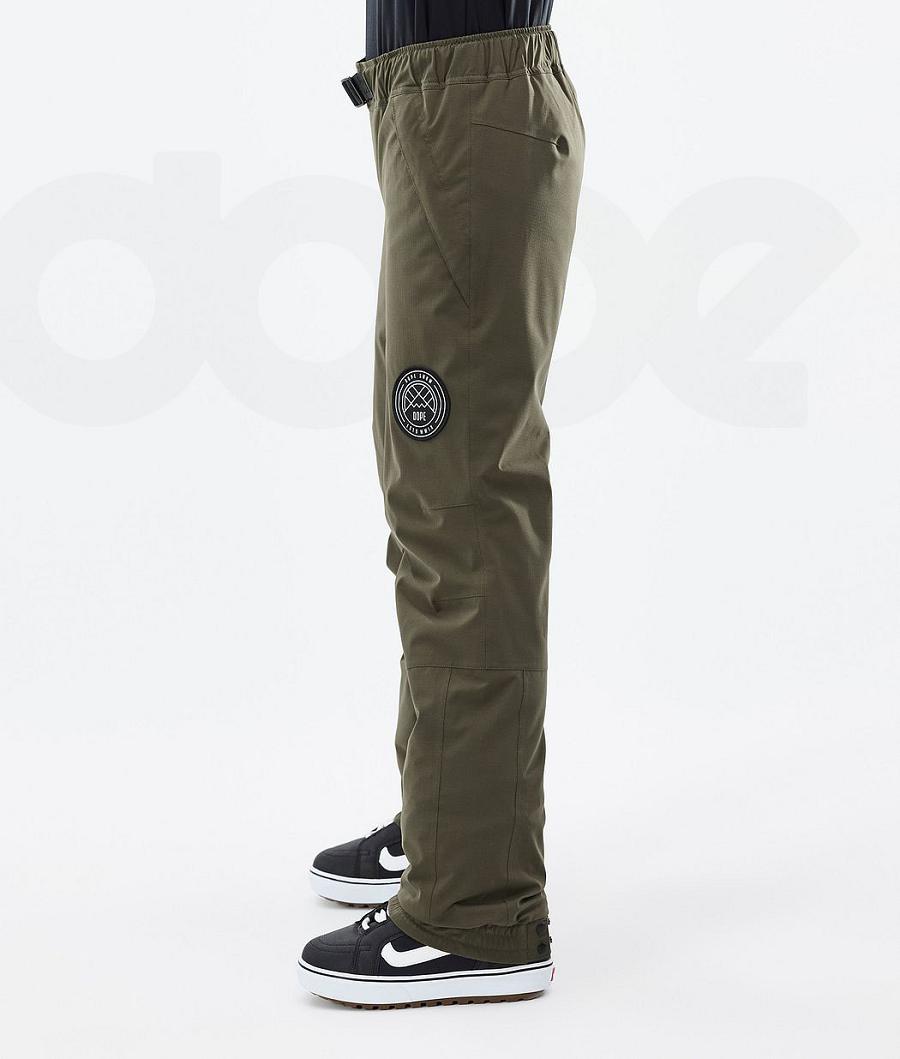 Pantalones Snowboard Dope Blizzard W Mujer Verde Oliva Verde | ESFM3237