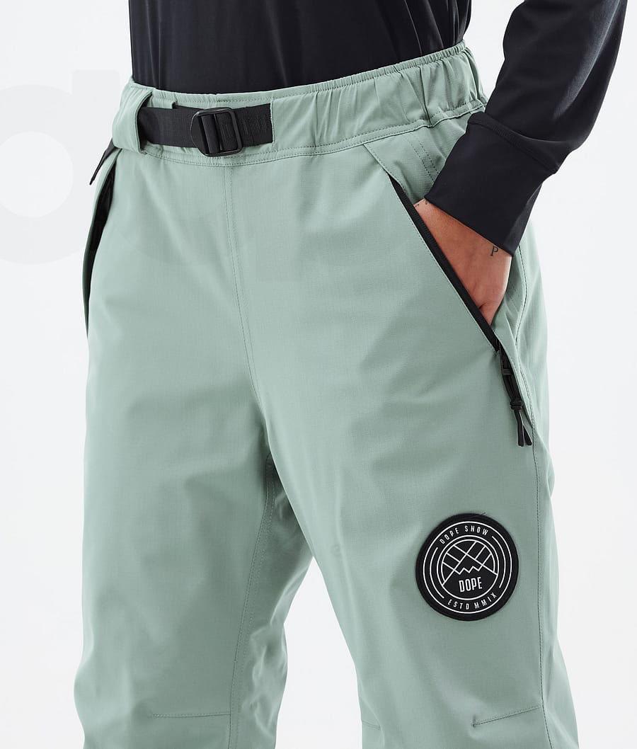 Pantalones Snowboard Dope Blizzard W Mujer Verde | ESHK3235