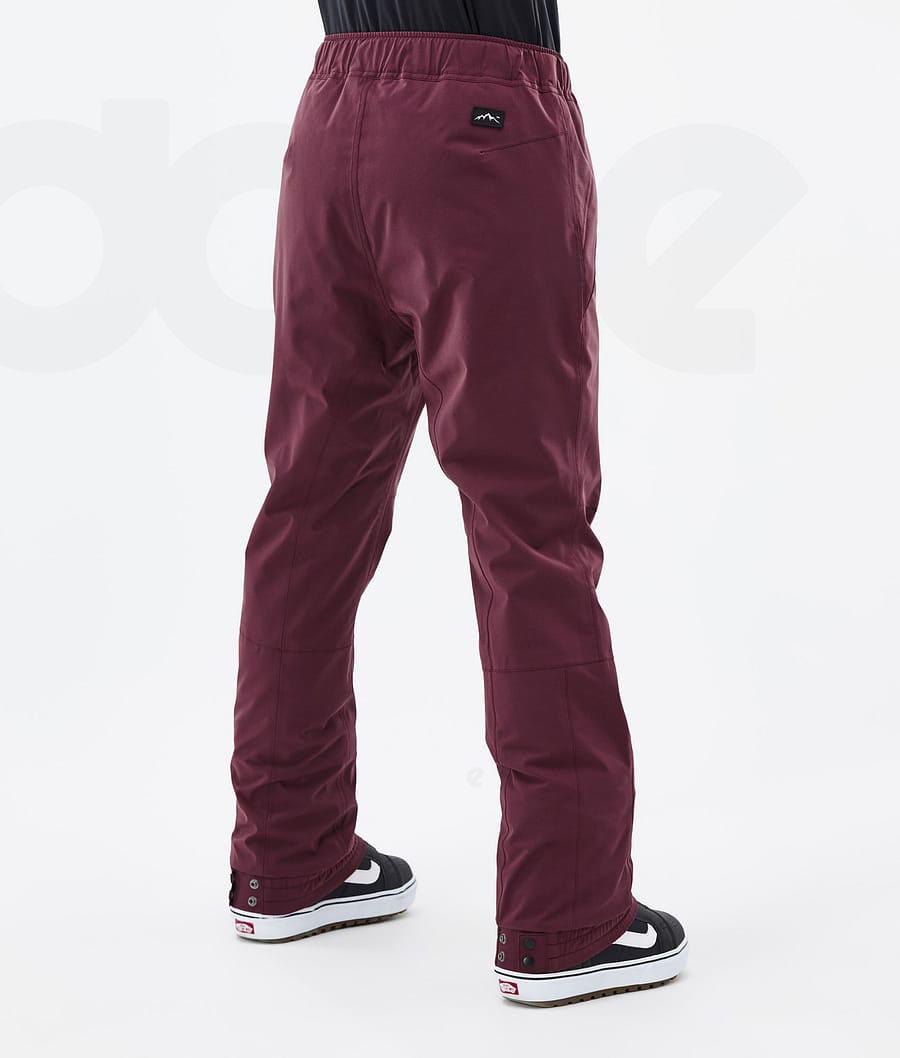 Pantalones Snowboard Dope Blizzard W Mujer Burdeos | ESSO3239