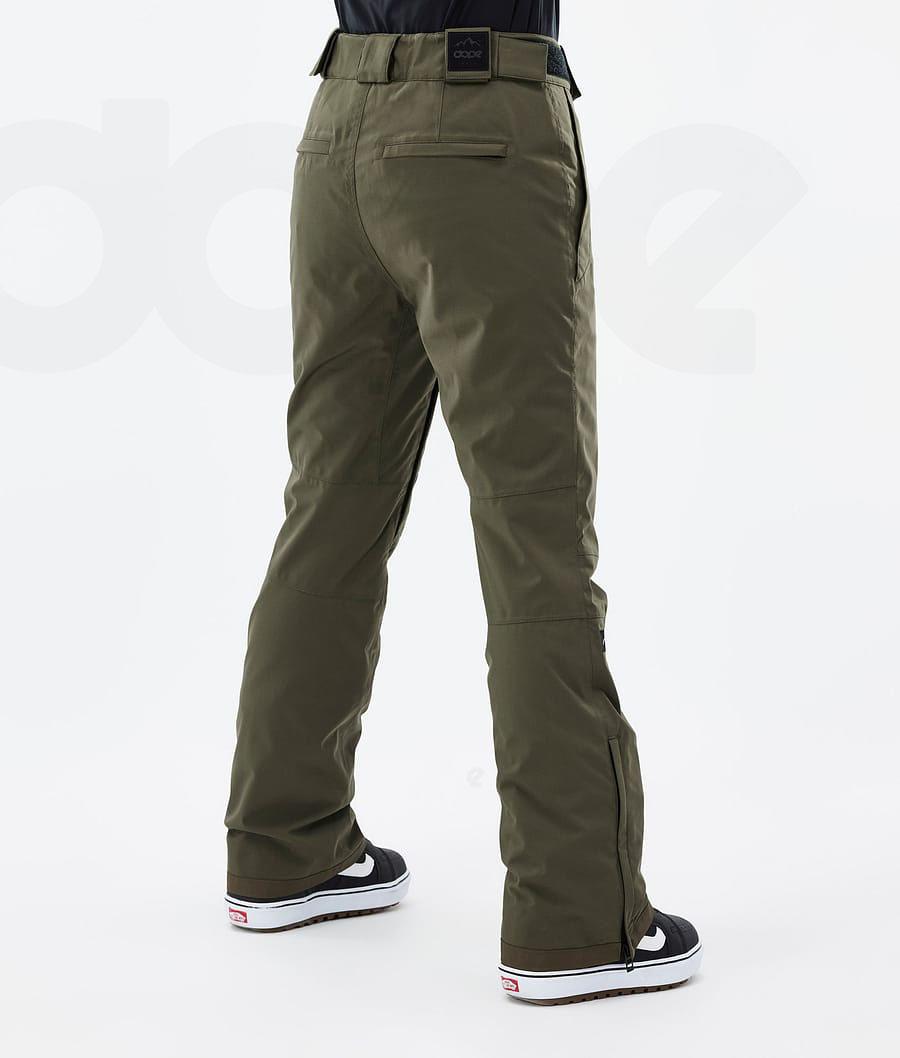 Pantalones Snowboard Dope Con W Mujer Verde Oliva Verde | ESCE3255