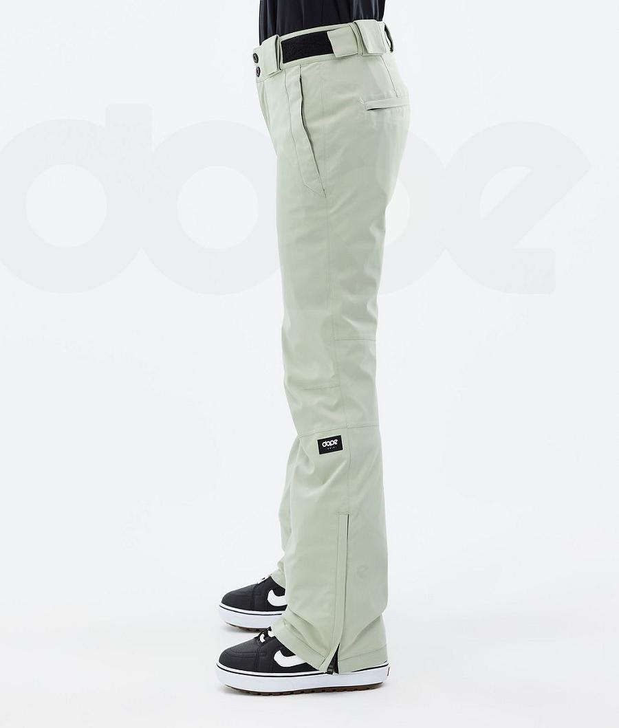 Pantalones Snowboard Dope Con W Soft Mujer Verde | ESAP3267