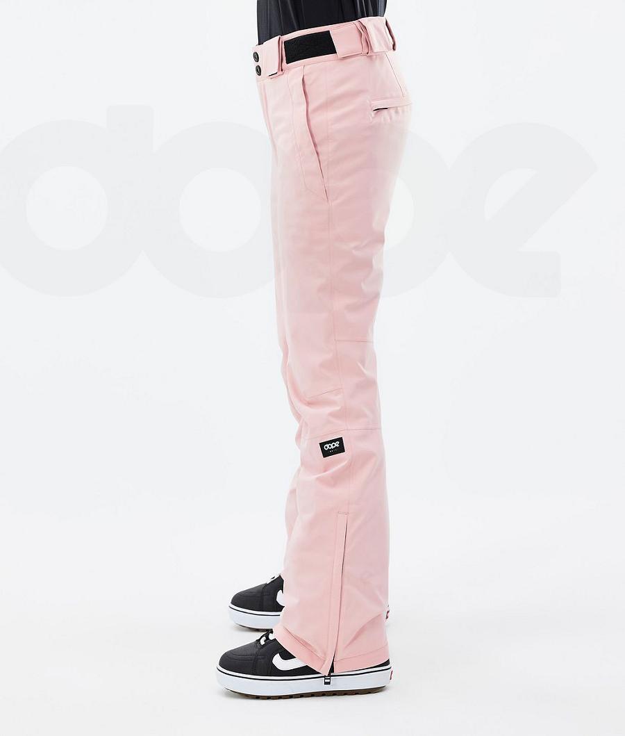 Pantalones Snowboard Dope Con W Soft Mujer Rosas | ESSO3266