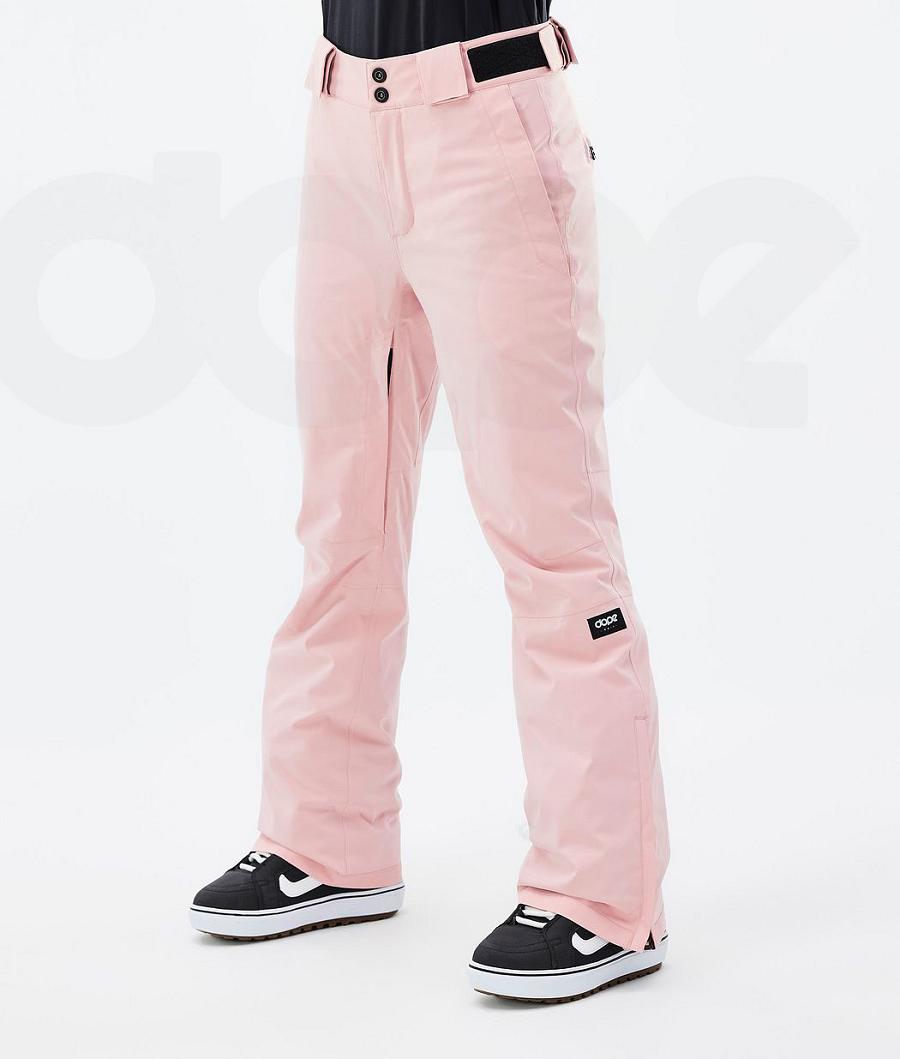 Pantalones Snowboard Dope Con W Soft Mujer Rosas | ESSO3266