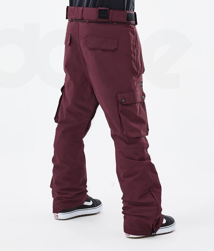 Pantalones Snowboard Dope Iconic Don Hombre Burdeos | ESLH2593