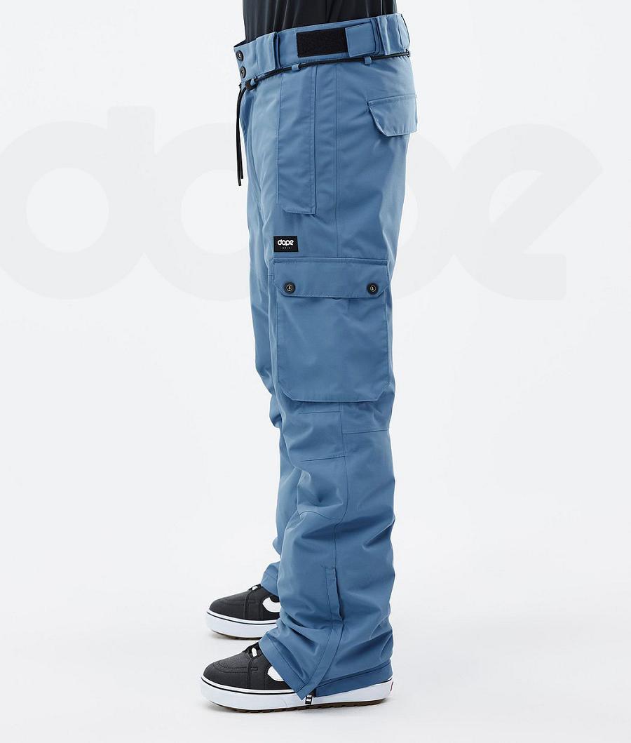 Pantalones Snowboard Dope Iconic Hombre Azules Gris | ESAP2575