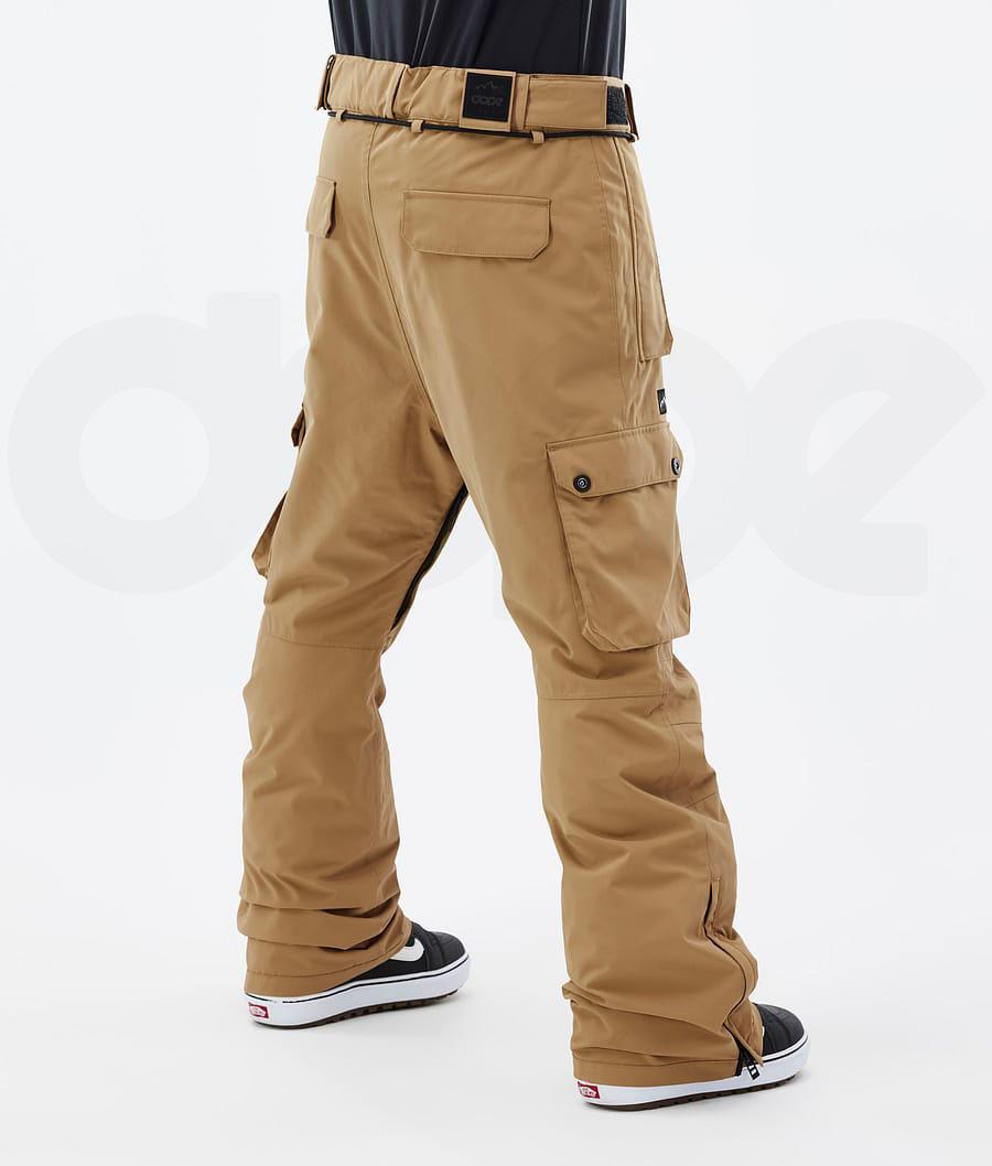 Pantalones Snowboard Dope Iconic Hombre Doradas | ESHK2570