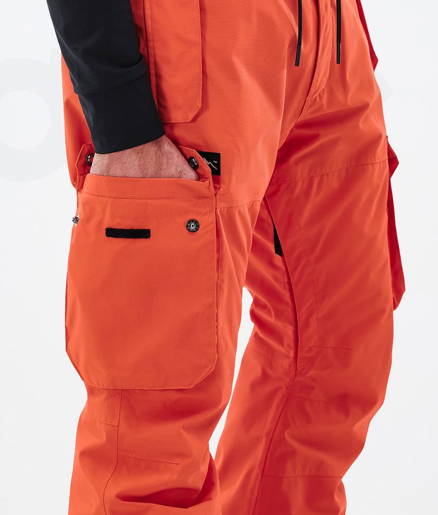 Pantalones Snowboard Dope Iconic Hombre Naranjas | ESSO2574