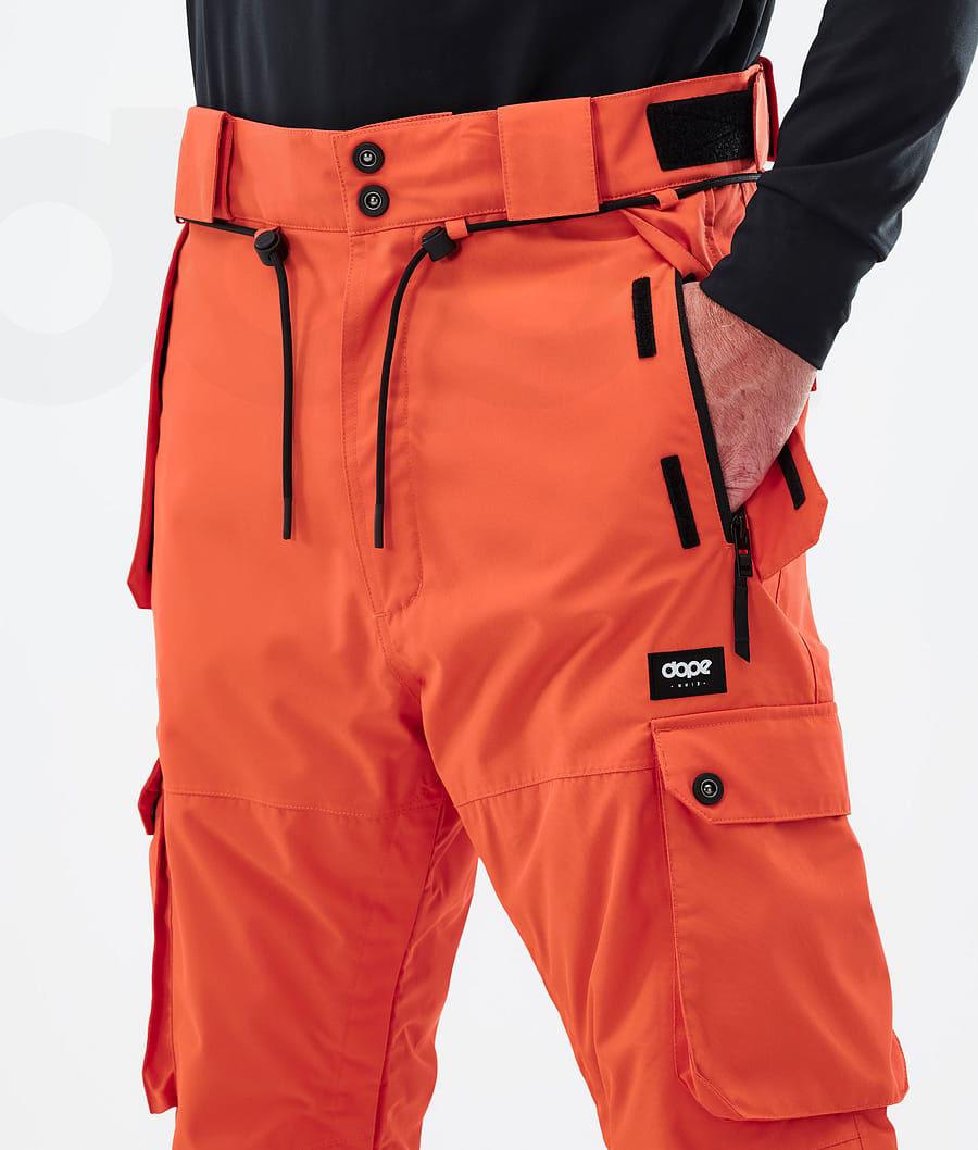 Pantalones Snowboard Dope Iconic Hombre Naranjas | ESSO2574