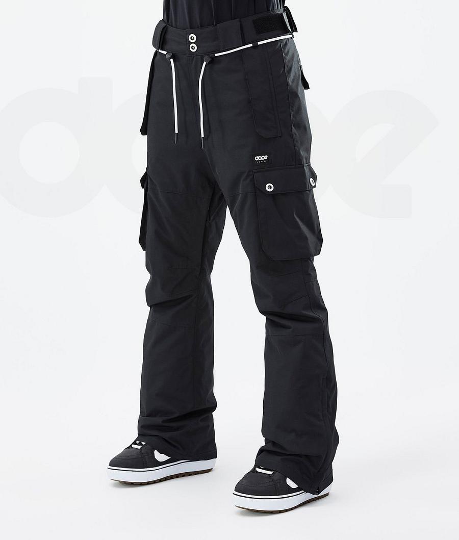 Pantalones Snowboard Dope Iconic W 2020 Mujer Negras | ESQZ3277