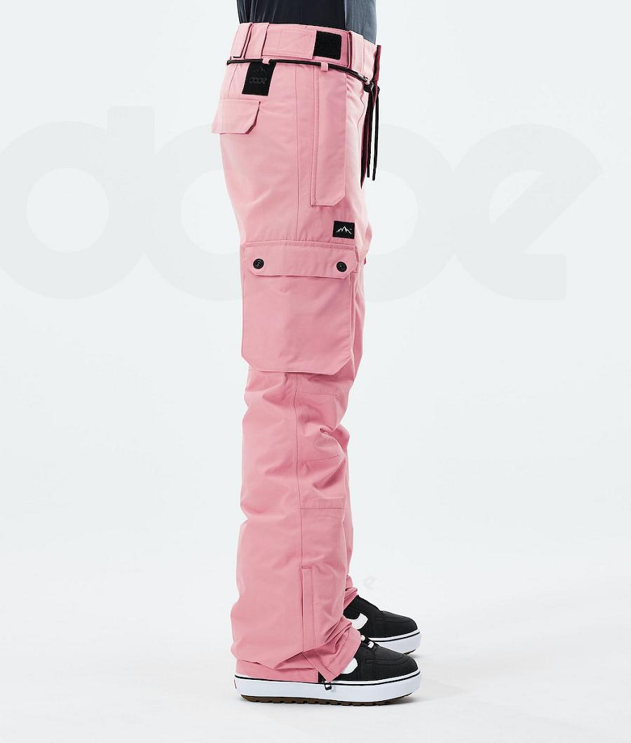 Pantalones Snowboard Dope Iconic W 2021 Mujer Rosas | ESHK3280