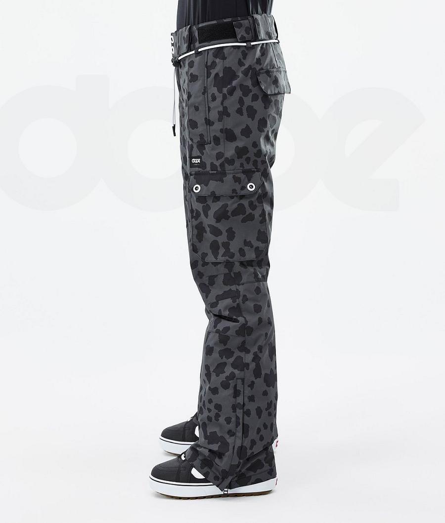 Pantalones Snowboard Dope Iconic W Dots Mujer Negras | ESPQ3286