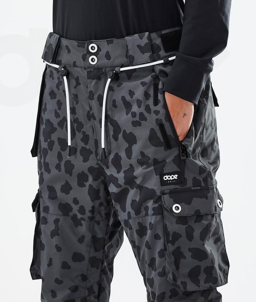 Pantalones Snowboard Dope Iconic W Dots Mujer Negras | ESPQ3286