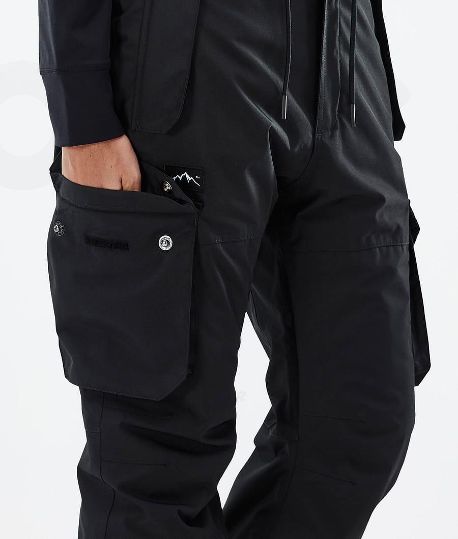 Pantalones Snowboard Dope Iconic W Mujer Negras | ESPQ3268