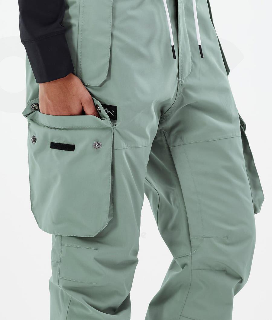 Pantalones Snowboard Dope Iconic W Mujer Verde Menta | ESRW3274