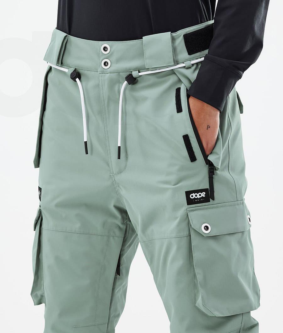 Pantalones Snowboard Dope Iconic W Mujer Verde Menta | ESRW3274