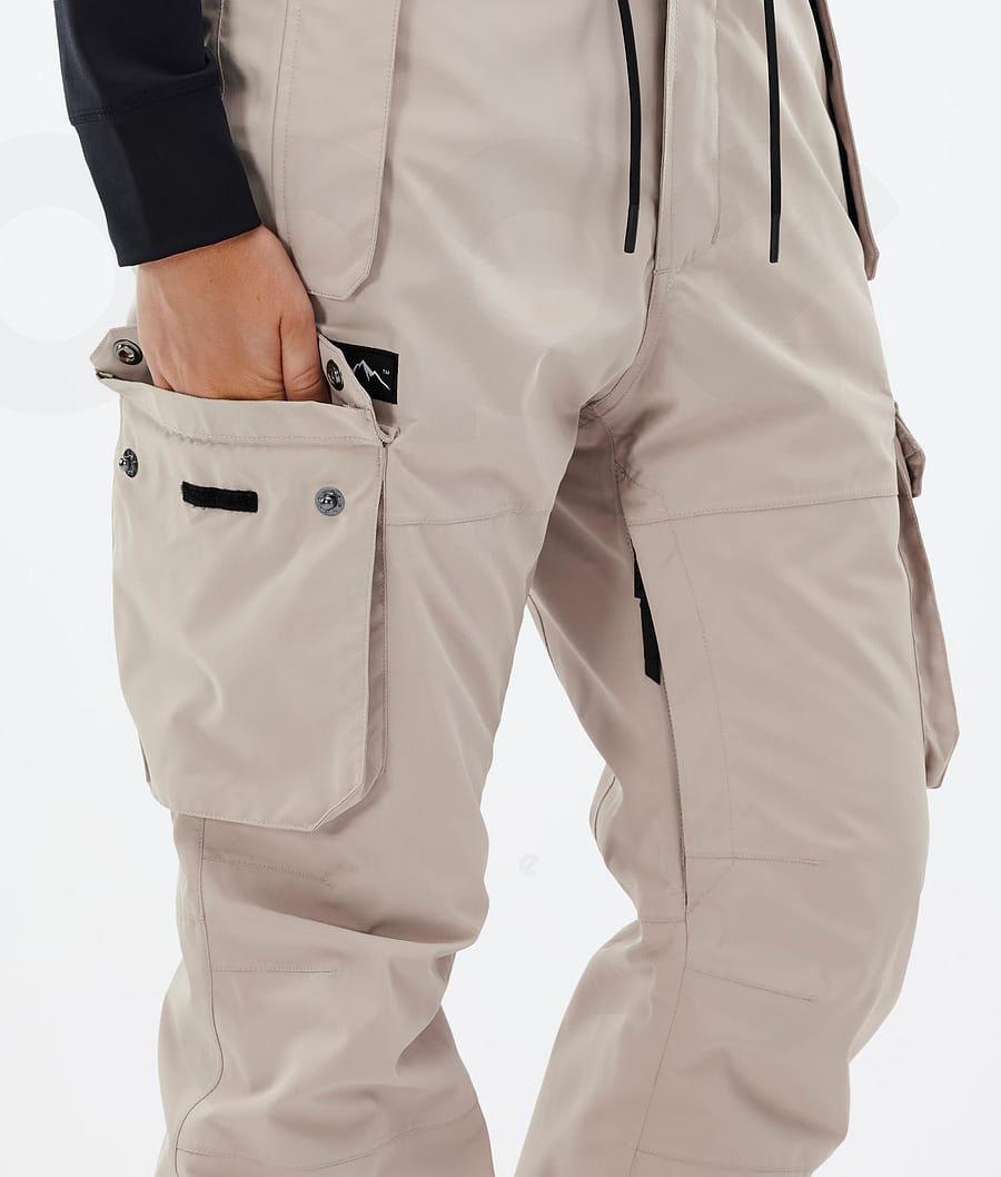 Pantalones Snowboard Dope Iconic W Mujer Marrones | ESUT3271