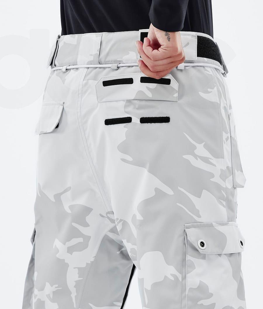 Pantalones Snowboard Dope Iconic W Mujer Gris Camuflaje | ESWY3276