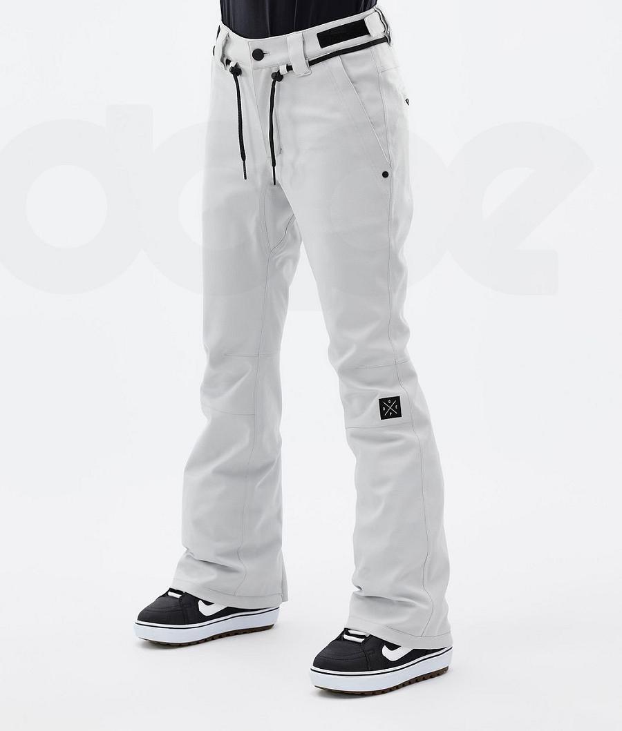 Pantalones Snowboard Dope Tigress W Mujer Plateadas | ESQZ3295