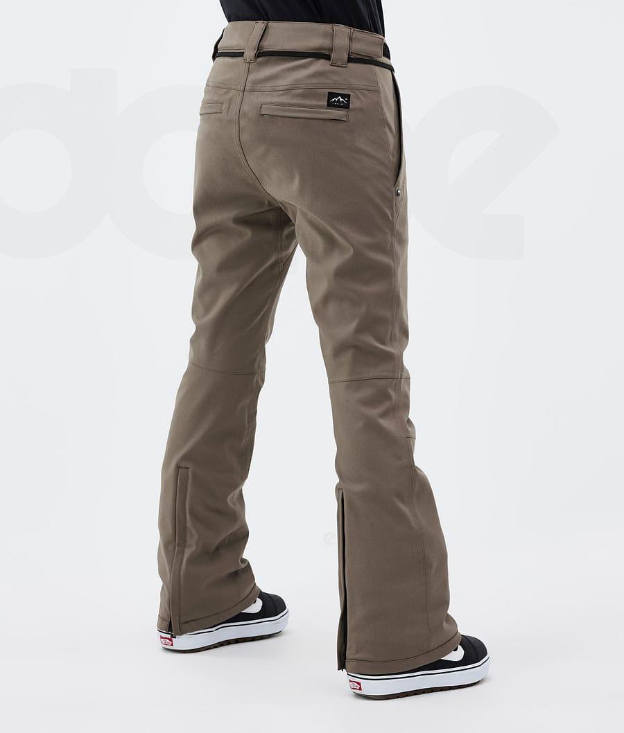 Pantalones Snowboard Dope Tigress W Mujer Cafe | ESWY3294