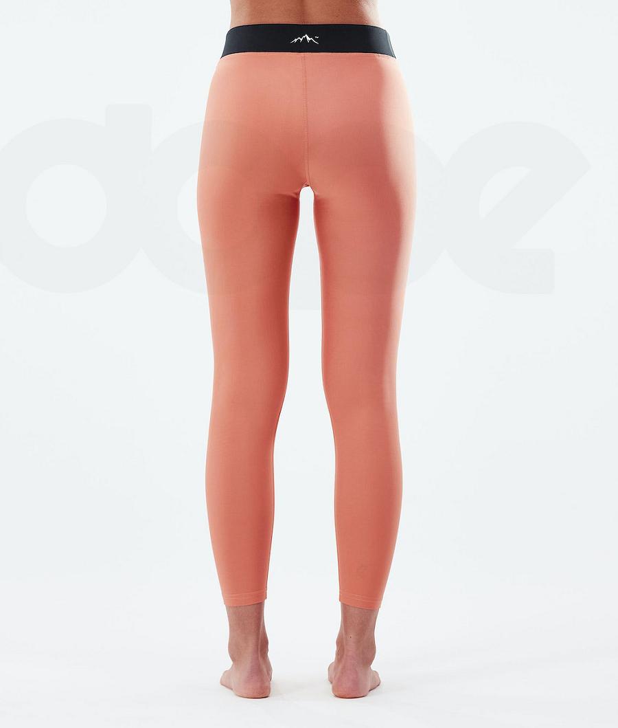 Pantalón Térmico Dope Snuggle W 2X-Up Mujer Naranjas | ESEX3910