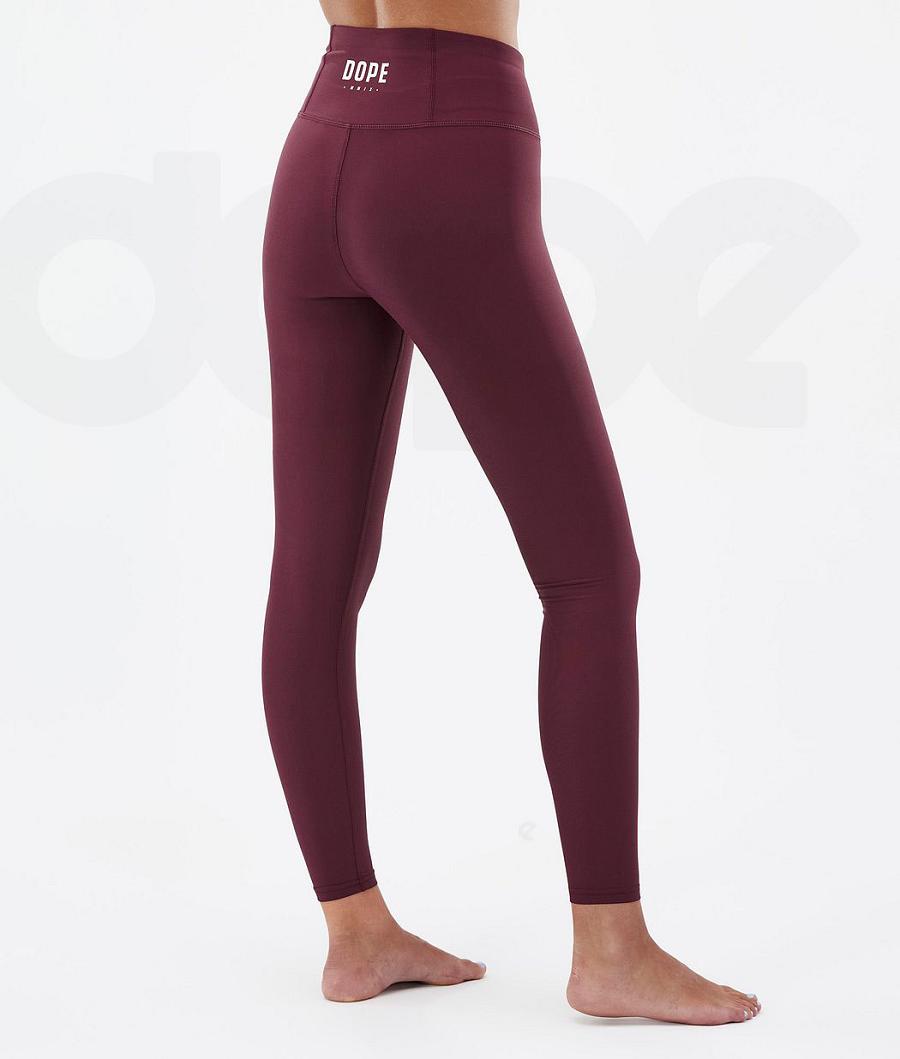 Pantalón Térmico Dope Snuggle W 2X-Up Mujer Burdeos | ESQZ3912