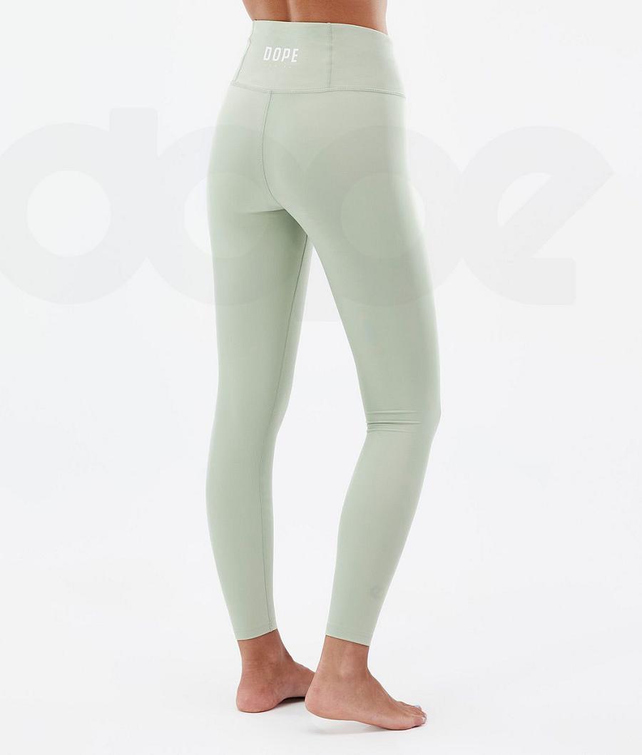 Pantalón Térmico Dope Snuggle W 2X-Up Soft Mujer Verde Menta | ESZG3919