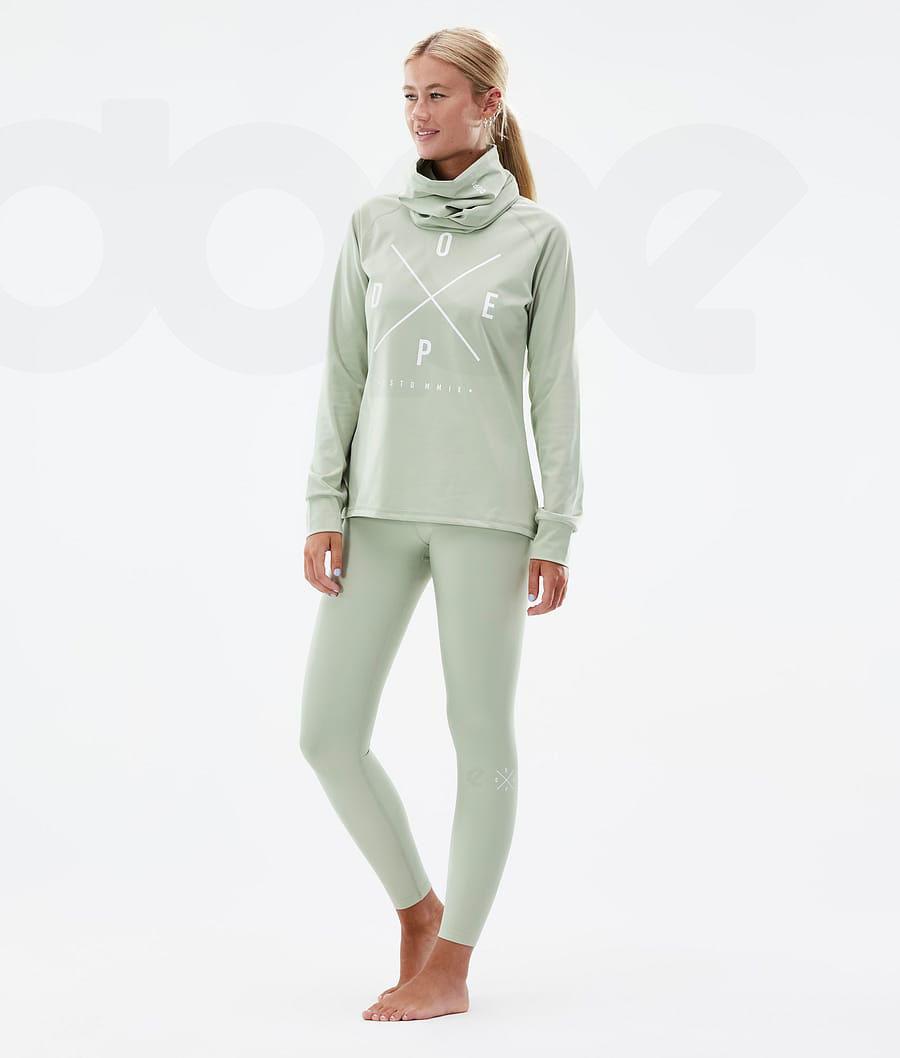 Pantalón Térmico Dope Snuggle W 2X-Up Soft Mujer Verde Menta | ESZG3919