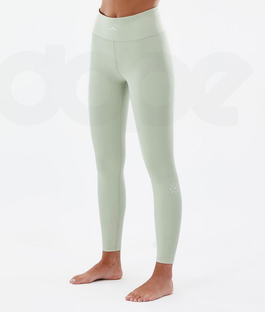 Pantalón Térmico Dope Snuggle W 2X-Up Soft Mujer Verde Menta | ESZG3919