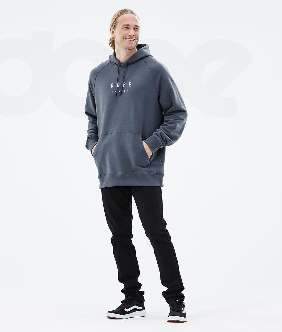 Sudadera Con Capucha Dope Common Peak Hombre Azules | ESPQ3002